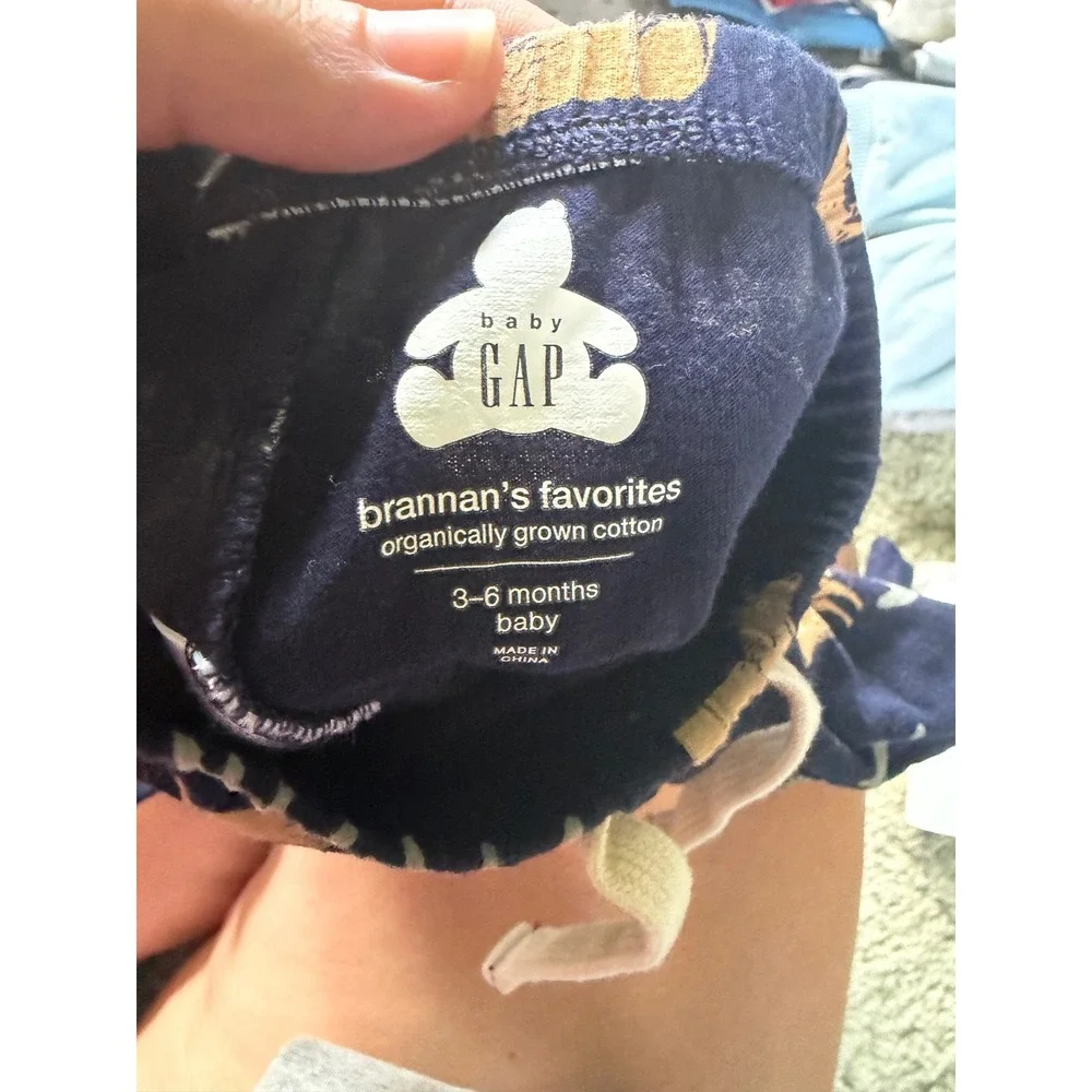 Baby Gap Brannan's Favorites Moose Bodysuit and Pants Set 3-6 Months Organic